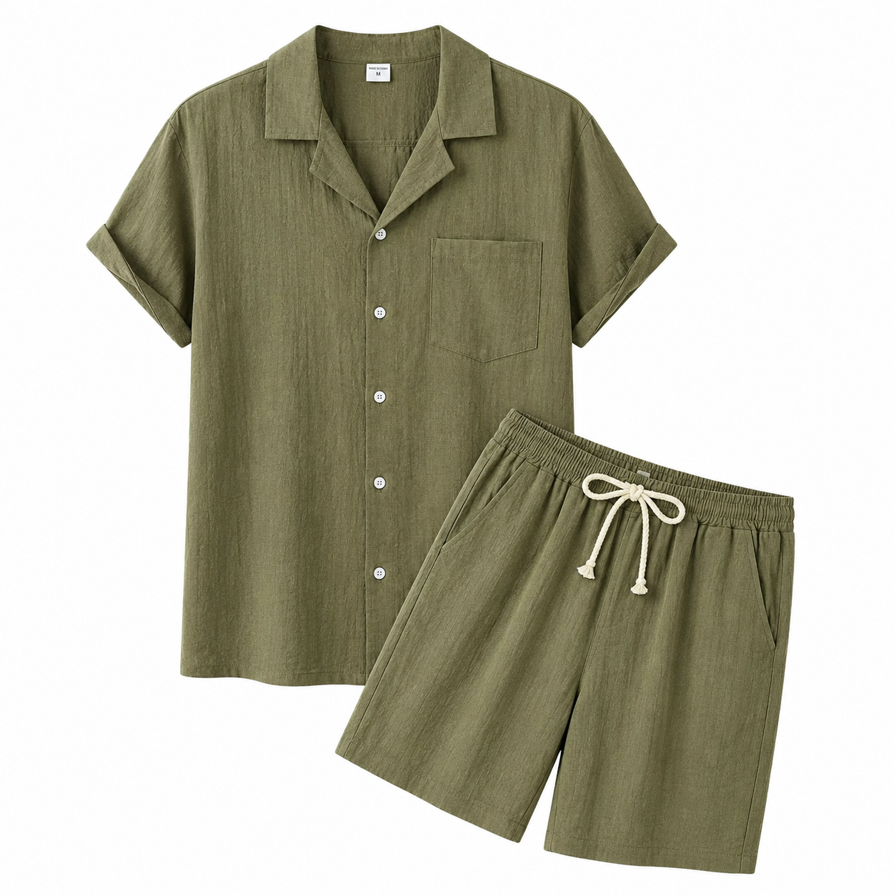 Conjunto Camisa e Bermuda de Praia Madri