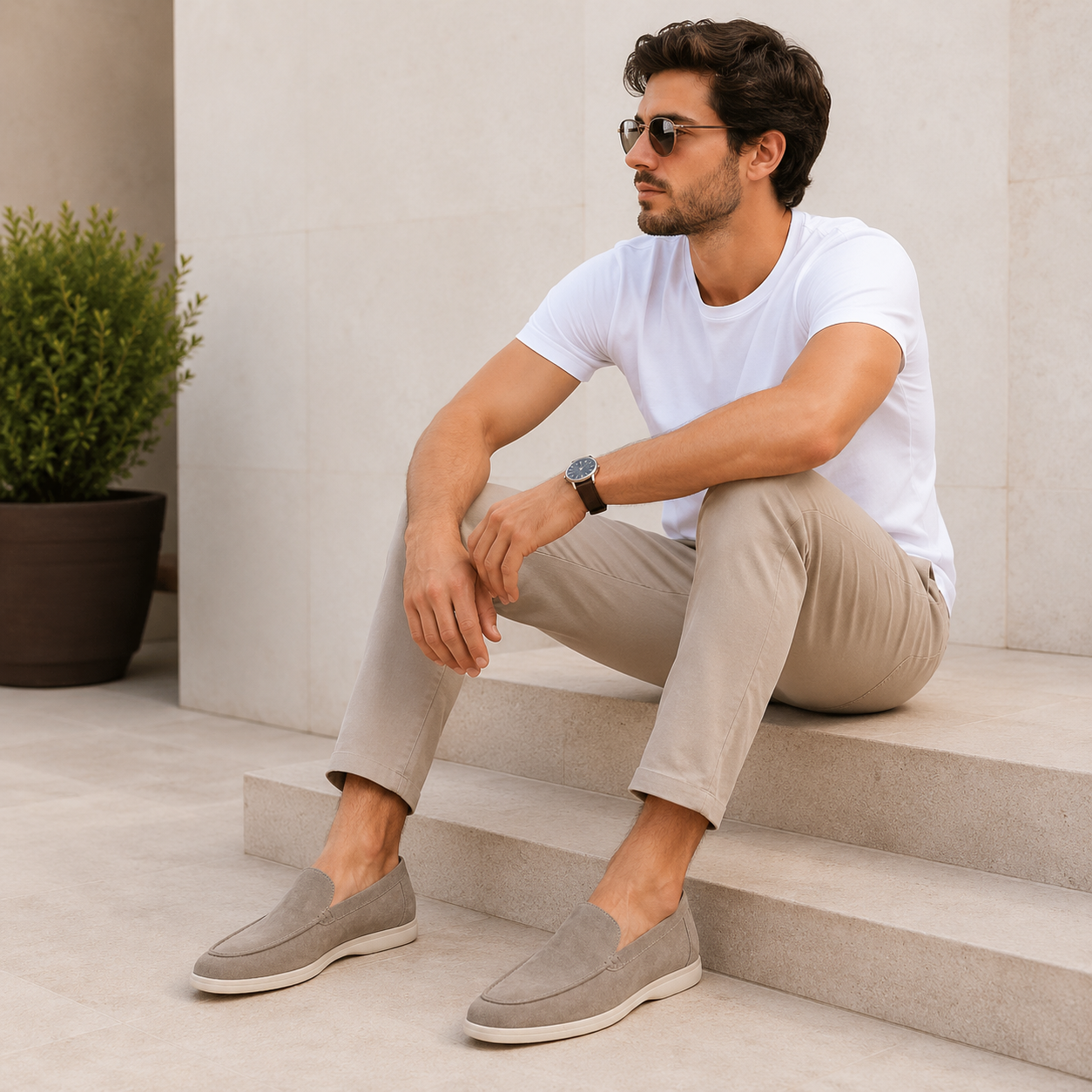 Loafer de Camurça Old Money