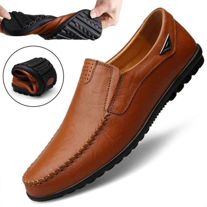 Sapato Mocassim de Couro Klone® Masculino