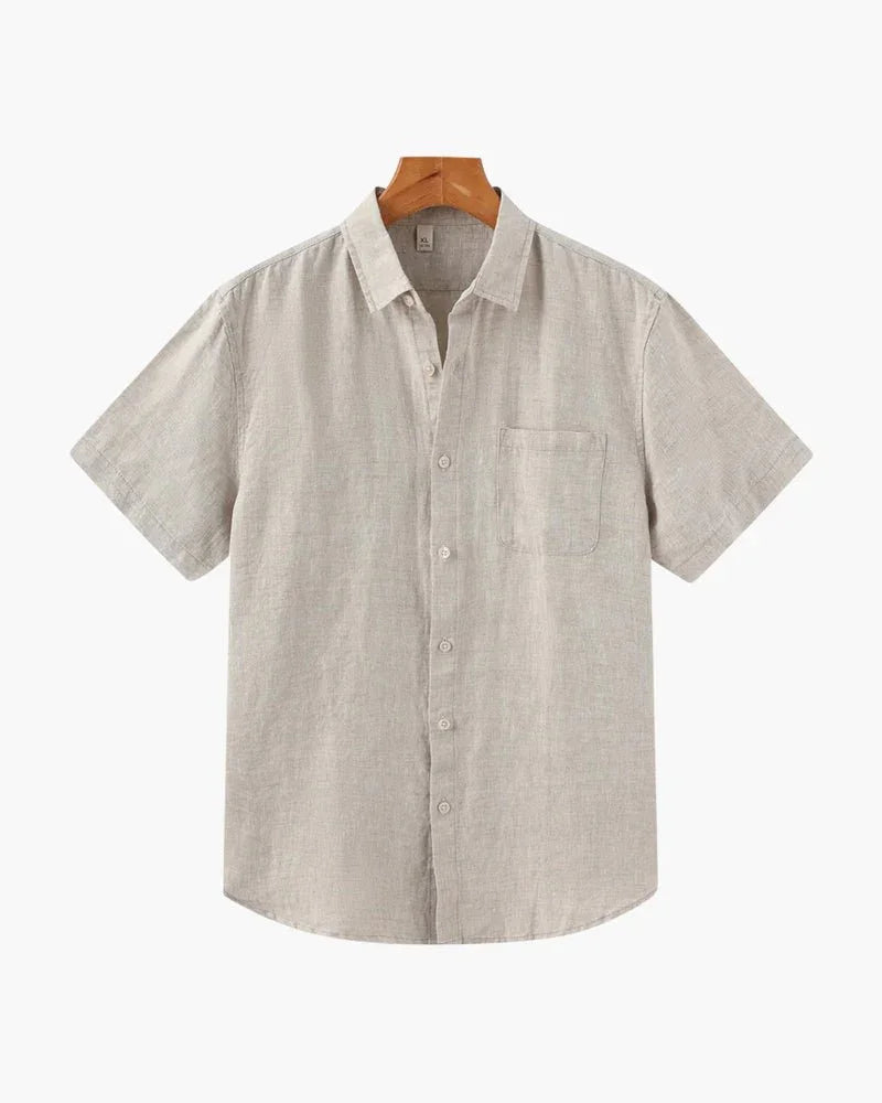 Búzios - Camisa de Linho Manga Curta